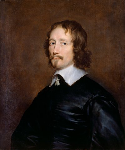 John Hampdenin muotokuva, englantilainen poliitikko ja kansanedustaja, 1600-luvun puoliväli tekijältä William Dobson