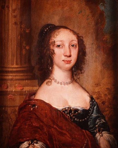 Naisen muotokuva, puolipitkä tekijältä William Dobson
