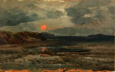 Auringonnousu kalastusvesien yllä - Mainesin osavaltiossa tekijältä William E. Norton