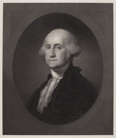 George Washington tekijältä William Edgar Marshall after Gilbert Stuart