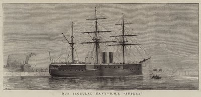 Rautapukuinen laivastomme, HMS Superb tekijältä William Edward Atkins