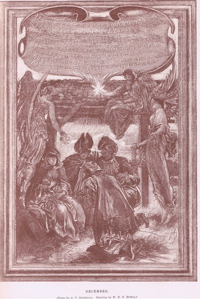 joulukuuta, The Magazine of Art 1893, Cassell and Company tekijältä William Edward Frank Britten