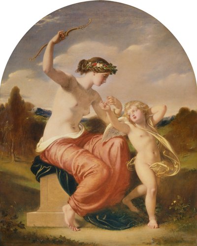Venus aseistariisuva Cupid tekijältä William Edward Frost