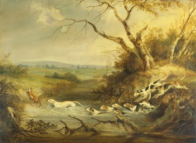 Close to the Kill by the Brook (öljy kankaalle) tekijältä William Edward Webb