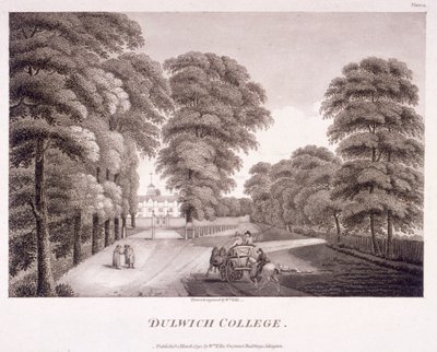 Dulwich College, Camberwell, Lontoo, 1792 tekijältä William Ellis