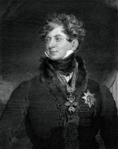 George IV, Yhdistyneen kuningaskunnan ja Hannoverin kuningas, 1829. tekijältä William Ensom