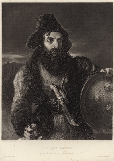 Persialainen soturi tekijältä William Etty