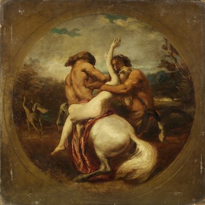 Kentaurit ja nymfit (öljy pahville) tekijältä William Etty