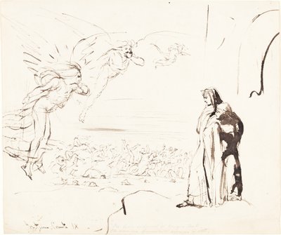 Kohtaus Infernosta (kanto IX) tekijältä William Etty