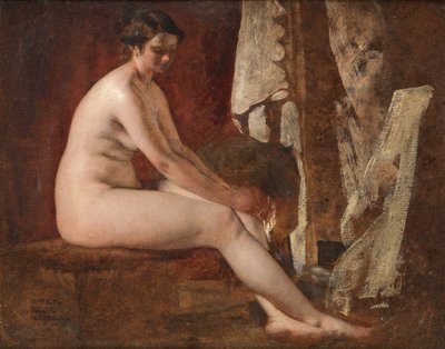 Istuva alaston tekijältä William Etty