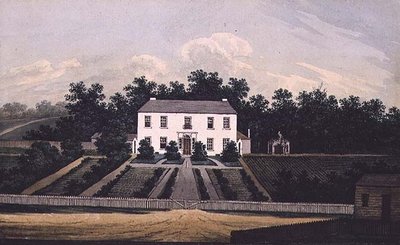Hallituksen talo, Parramatta, Uusi Etelä-Wales, 1805 (wc) tekijältä William Evans