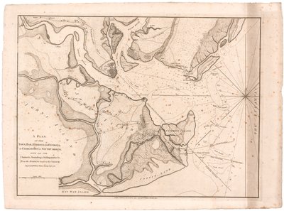 Fadenin Charlestownin suunnitelma, S.C tekijältä William Faden