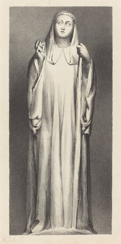 Kuva Peterboroughin katedraalista tekijältä William Fairland after John Flaxman
