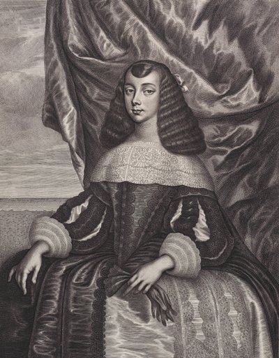 Katariina Braganzasta, 1662. tekijältä William Faithorne