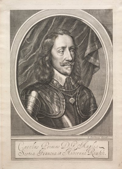 Kaarle I tekijältä William Faithorne