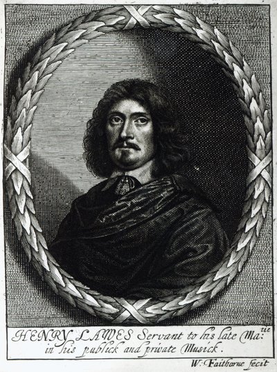 Henry Lawes (1596-1662) tekijältä William Faithorne