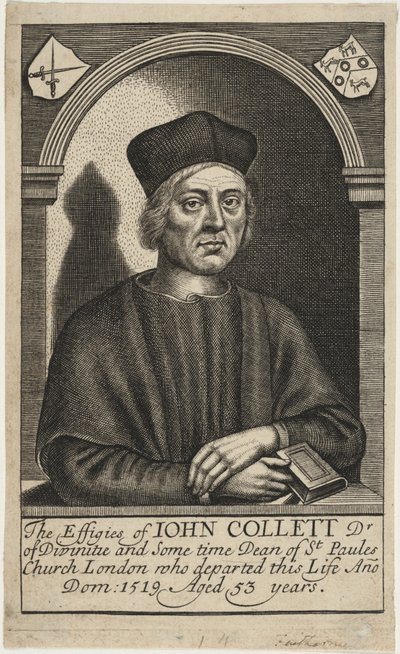 John Colet, teologian tohtori tekijältä William Faithorne