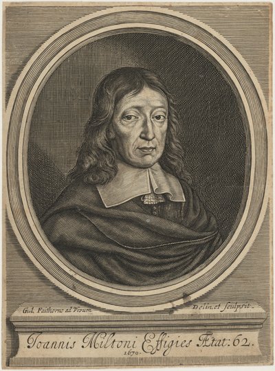 John Milton tekijältä William Faithorne