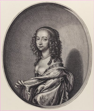 Mary, Orangen prinsessa, 1641-50. tekijältä William Faithorne