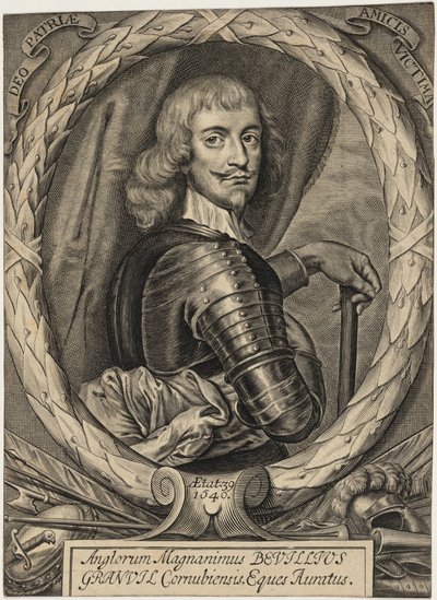 Sir Bevil Grenville tekijältä William Faithorne