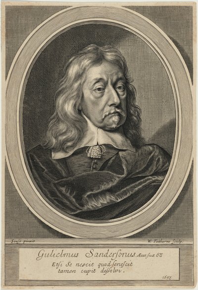 Sir William Sanderson tekijältä William Faithorne