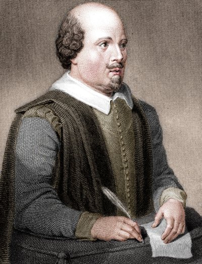 William Shakespeare, englantilainen runoilija ja näytelmäkirjailija, 1820. tekijältä William Finden