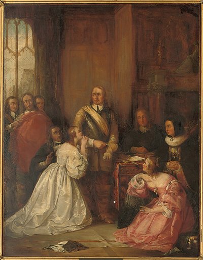 Cromwellin perhe, esirukous Charles I:n elämän puolesta tekijältä William Fisk