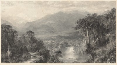 Andien sydän tekijältä William Forrest, after Frederic Edwin Church