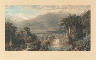 Andien sydän tekijältä William Forrest, after Frederic Edwin Church