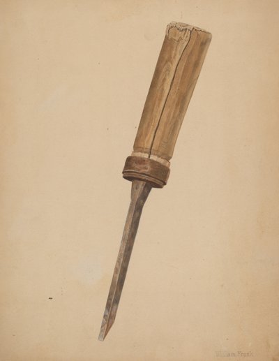 Vaununvalmistajan taltta, n. 1942. tekijältä William Frank