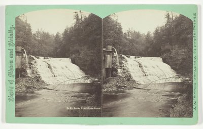 Rocky Fall, Ithacan rotko, 1800-luvun loppu. tekijältä William Frear