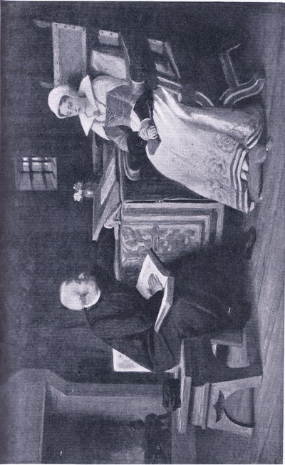 Lady Jane Gray tornissa, kuvitus Maailman parhaiden kirjojen kirjastosta, n. 1940 tekijältä William Frederick Yeames