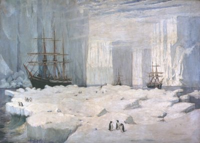 Dundee Etelämantereen valaanpyyntiretkikunta (1892-3) tekijältä William G. Burn Murdoch