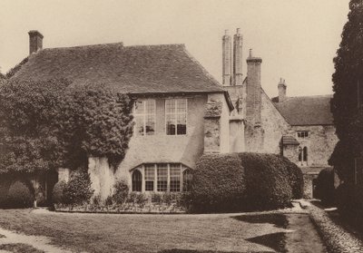 Amberleyn linnassa, Länsi-Sussexissa (s/w-kuva). tekijältä William Galsworthy Davie