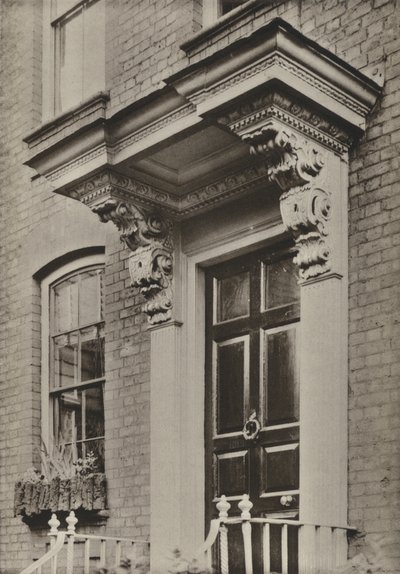 Doorway, Church Road, Richmond, Surrey (m/w kuva) tekijältä William Galsworthy Davie
