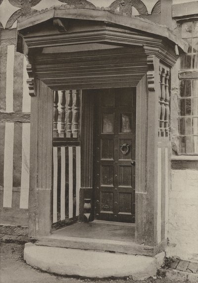 Doorway, The Middle House, Mayfield, Sussex (m/w kuva) tekijältä William Galsworthy Davie