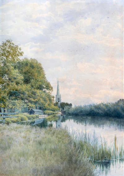 All Saints Church Towpathilta, Hemingford Grey tekijältä William Garden Fraser