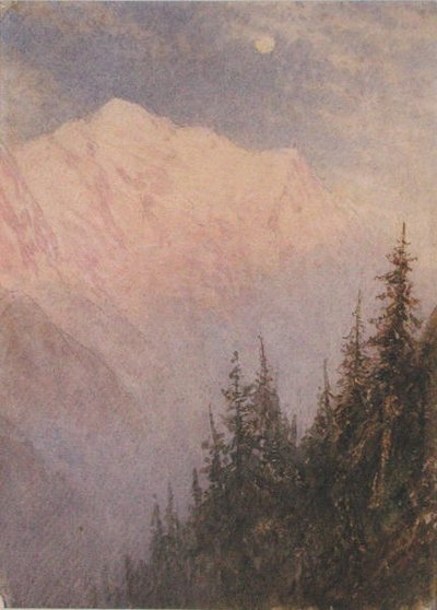 Mont Blanc tekijältä William Gersham Collingwood