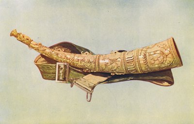 Soittimet: Oliphant (värilitografia) tekijältä William Gibb