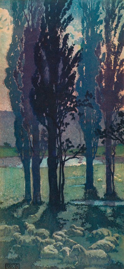 Syyskuun kuu, c1901, 1928 tekijältä William Giles