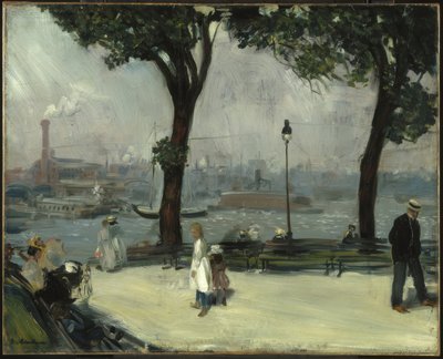 East River Park tekijältä William Glackens
