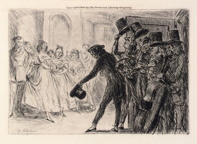 Tässä on musiikkimme, ja kuvittelen, että se on ensiluokkaista. tekijältä William Glackens
