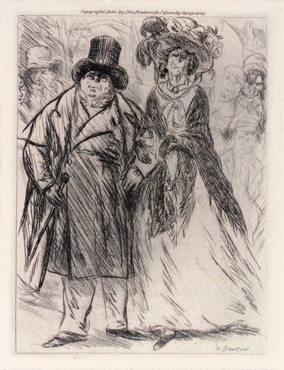Herra ja rouva Mollet tekijältä William Glackens