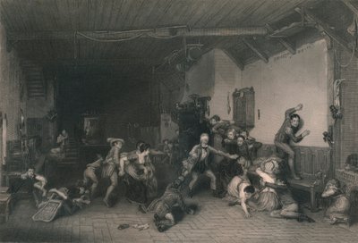 Blind Mans Buff, 1812, 1800-luvun puoliväli. tekijältä William Greatbach