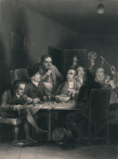 The Clubbists, 1860 tekijältä William Greatbach