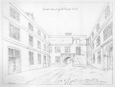 Great Court of Blackwell Hall, Lontoon kaupunki, 1886. tekijältä William Griggs
