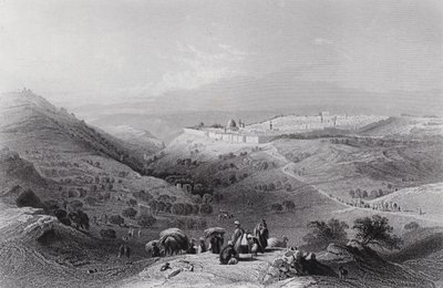 Öljymäki ja Jerusalem koillisesta tekijältä William H. Bartlett