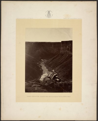 Coloradojoen Grand Cañon, Kanab Washin suu, länteen katsottuna tekijältä William H. Bell