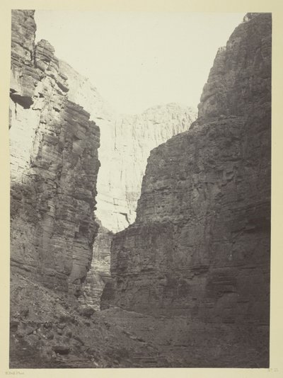 Kalkkikiviseinät Kanab Wash, Colorado-joki tekijältä William H. Bell