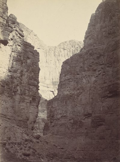 Limestone Walls, Kanab Wash, Colorado River, 1872. tekijältä William H. Bell